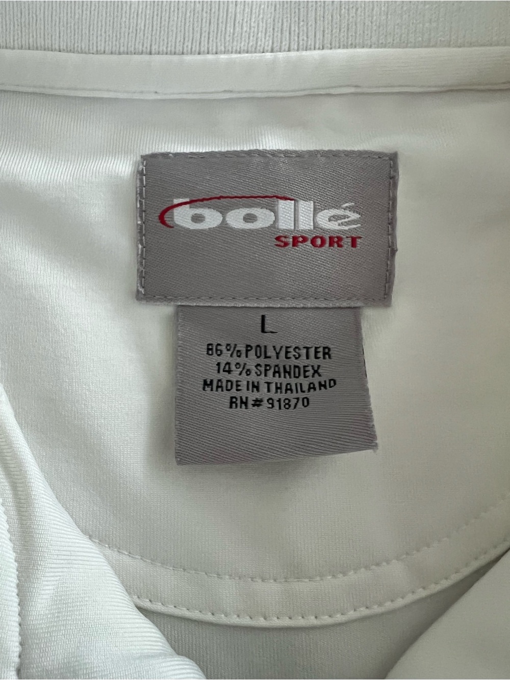 Bolle Sport Sleeveless Color Block Quarter Zip Golf Polo Shirt Women’s Size L - Picture 3 of 7
